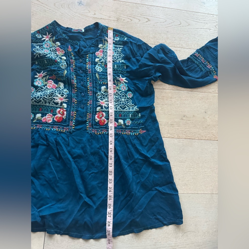 Johnny Was blouse Size L - Picture 4 of 6